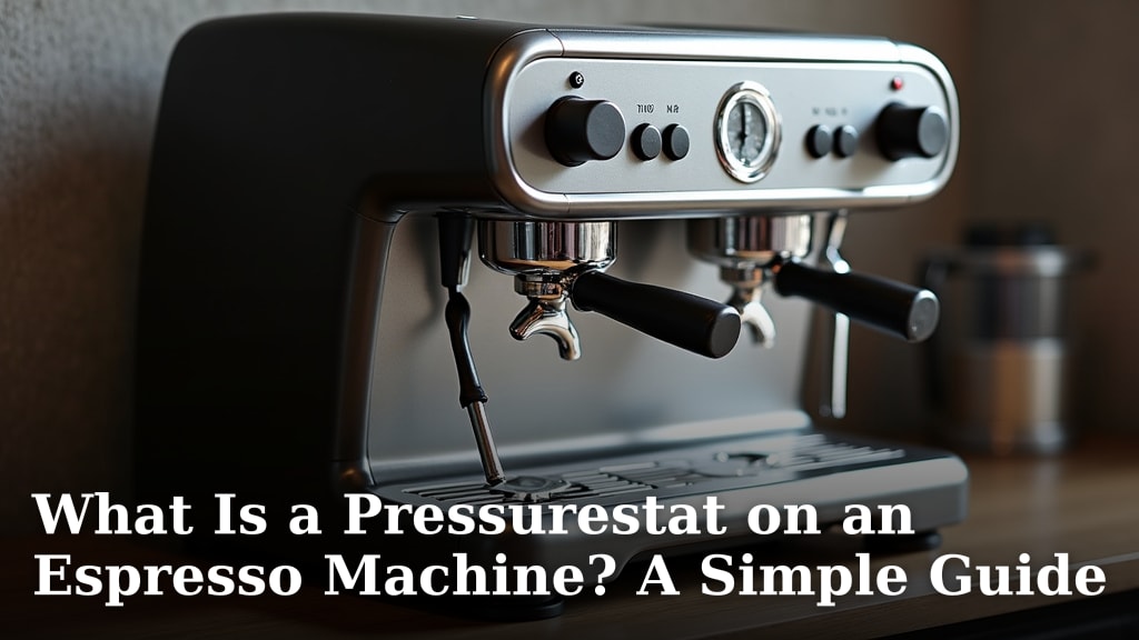 What Is a Pressurestat on an Espresso Machine? A Simple Guide