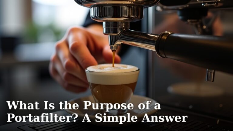 What Is the Purpose of a Portafilter? A Simple Answer