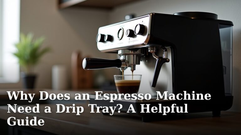 Why Does an Espresso Machine Need a Drip Tray? A Helpful Guide