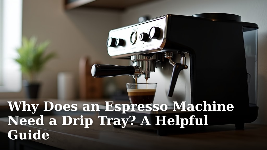 Why Does an Espresso Machine Need a Drip Tray? A Helpful Guide