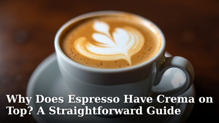 Why Does Espresso Have Crema on Top? A Straightforward Guide